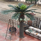Noix de coco de fibre du type palmier de l'arbre artificiel de Mini Bottle Palm Leaves Roof