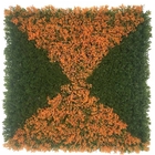 Polyéthylène haute densité d'anti mur vert artificiel UV