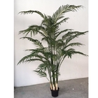 Usines artificielles de bonsaïs de Dypsislutescens, palmier d'arec de Faux de 1m