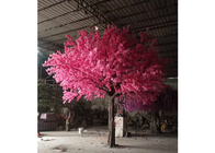 Décoration japonaise artificielle en plastique de Cherry Blossom Tree Pink For