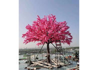 Décoration japonaise artificielle en plastique de Cherry Blossom Tree Pink For